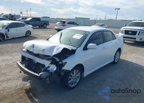 2010 Toyota Corolla S из США, поврежденный, VIN 1NXBU4EE5AZ253250